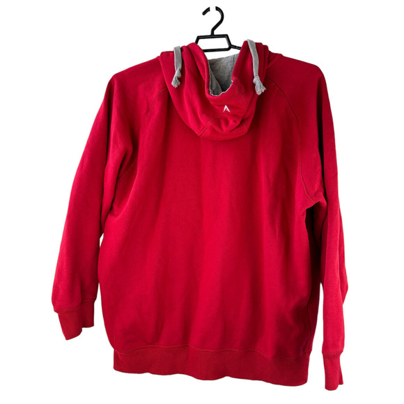 Kansas City Chiefs KC Red Antigua Victory Long Sleeve Full Zip Jacket Men's 2XL - Picture 4 of 11